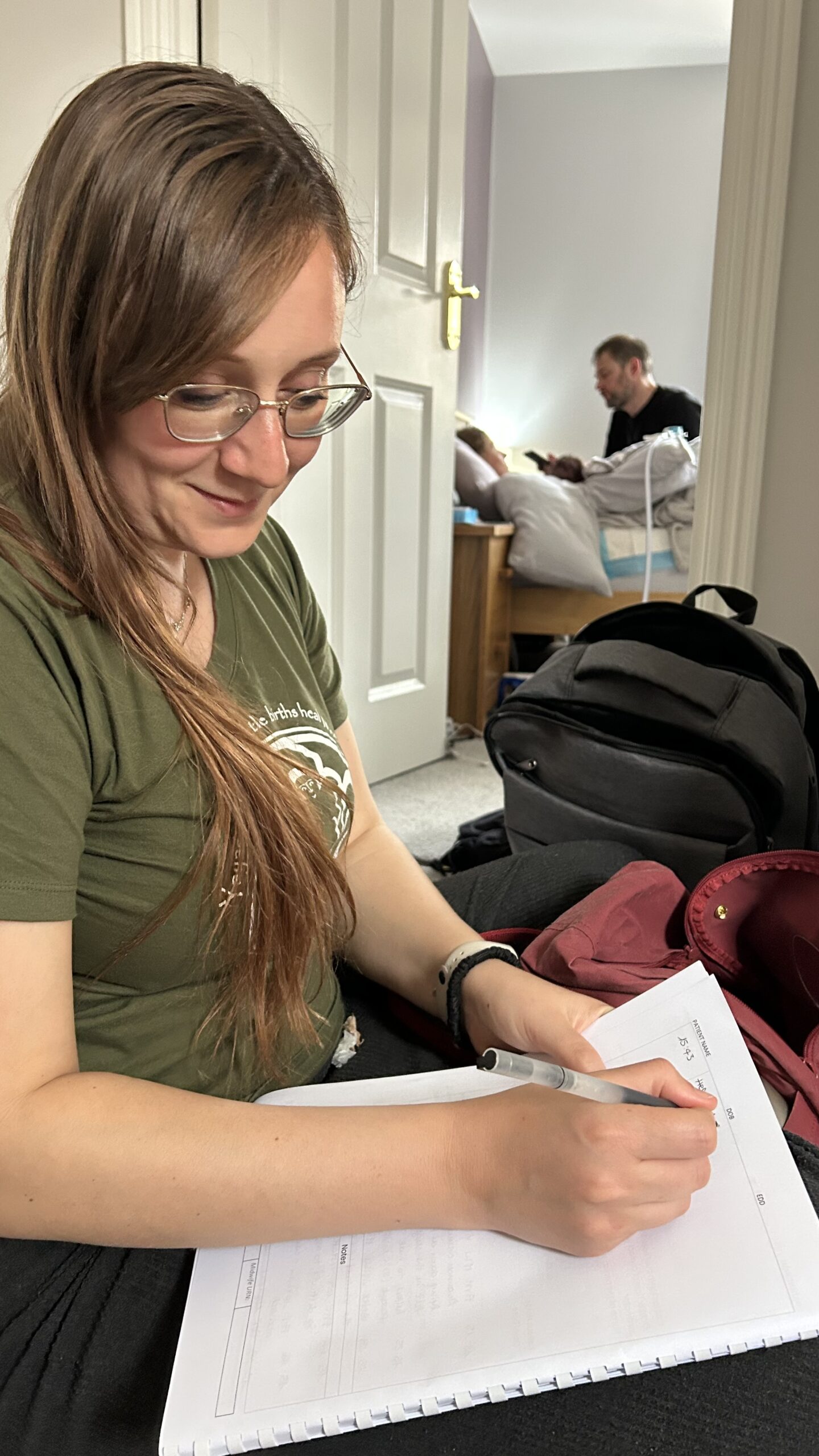 private midwife supporting home birth in Eastbourne