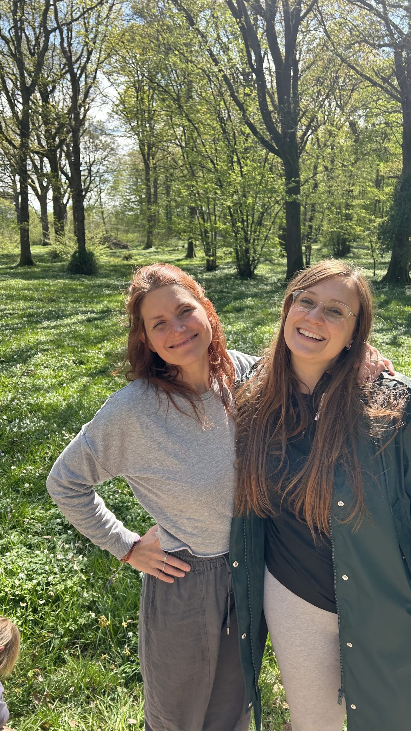 Virginia and Nelly, independent midwives and Rise Midwives co-founders serving Brighton and Sussex