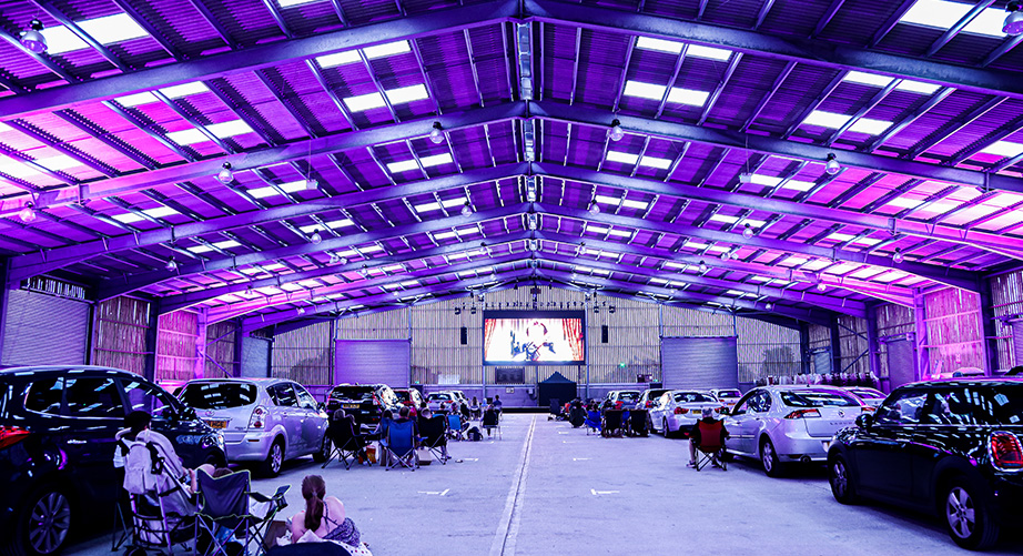 Drive-in-Cinema-Lighting-Hire-Berkshire